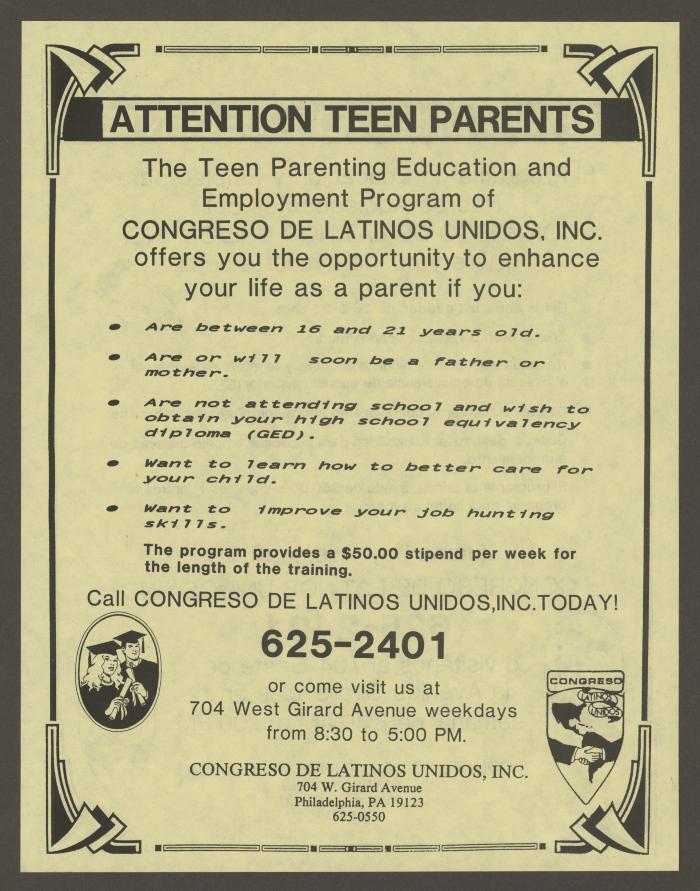 Attention Teen Parents